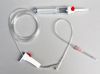 disposable blood transfusion set with y site
